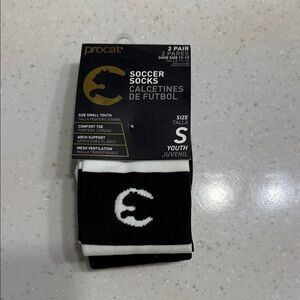 Procat by Puma Black Soccer Socks - Youth Size small